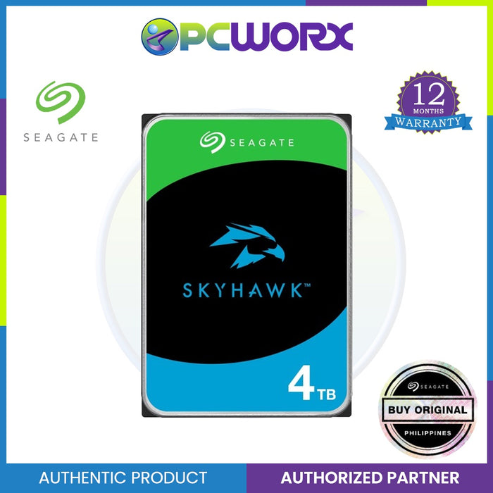 Seagate Skyhawk 4 TB Hard Drive - 3.5" Internal - SATA (SATA/600)