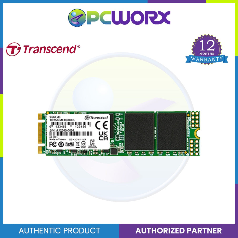 Transcend TS256GMTS800S 256GB M.2 2280 Solid State | Internal SSD