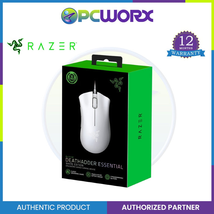 Razer DeathAdder Essential Gaming Mouse - Black (RZ01-03850100-R3M1)