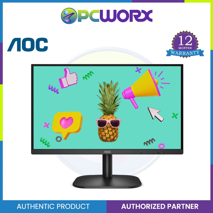 AOC 24B2XH / 24B2XHM 23.8" VGA/HDMI Monitor