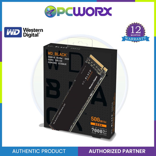 WD Black 500GB SN850 NVMe M.2 Without Heatsink Internal SSD (WDS500G1X0E)