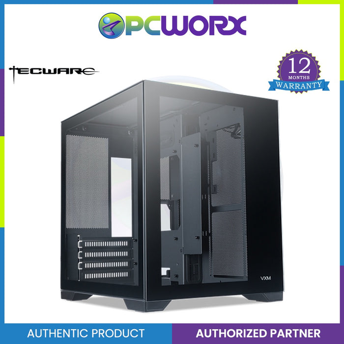 Tecware VXM TG/Mesh mATX Dual Chamber Case