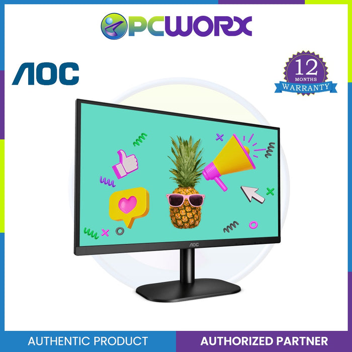 AOC 24B2XH / 24B2XHM 23.8" VGA/HDMI Monitor