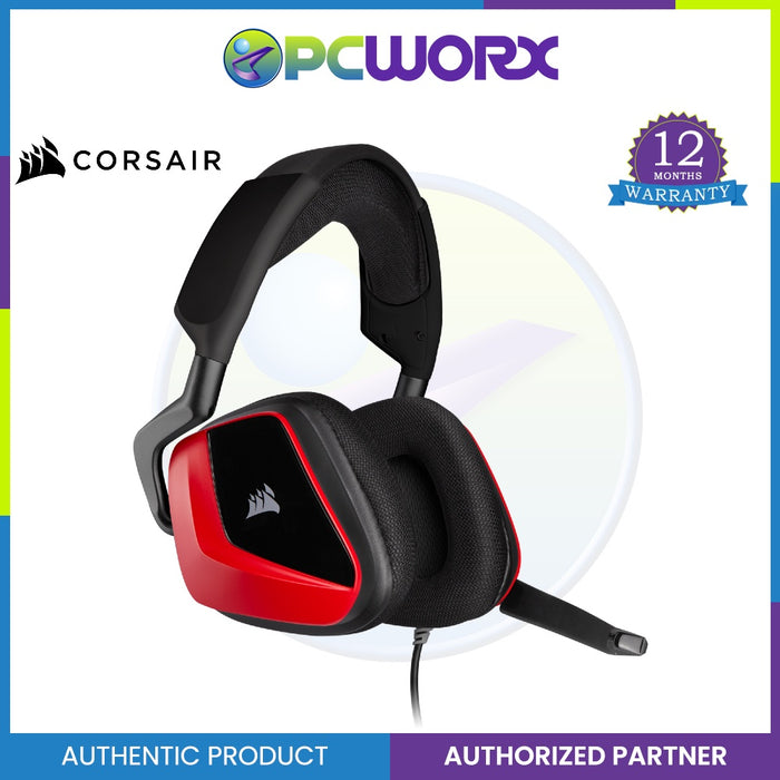 Corsair VOID ELITE SURROUND Premium Gaming Headset with 7.1 Surround Sound —Cherry CS-CA-9011206-AP