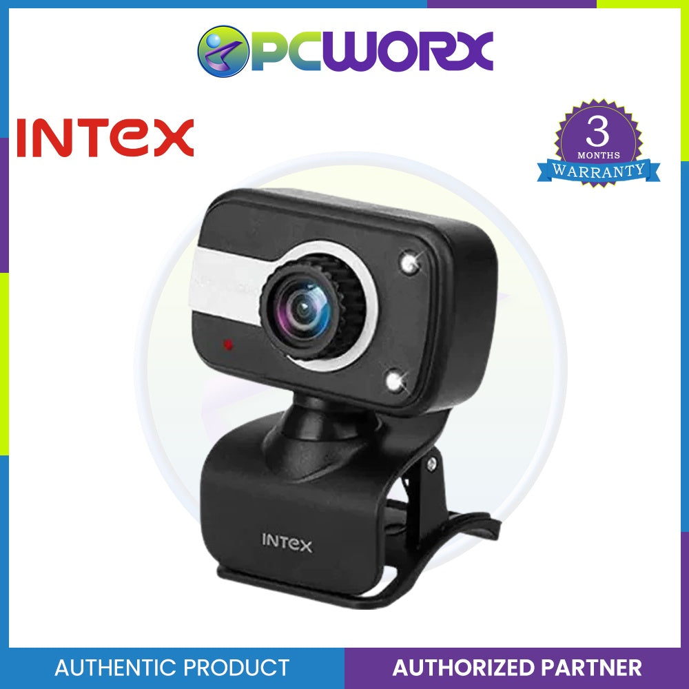 Intex IT-CAM 08/IT-CAM 09 USB 2.0 Webcam with Night Vision Camera