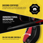 Corsair VOID ELITE SURROUND Premium Gaming Headset with 7.1 Surround Sound —Cherry CS-CA-9011206-AP