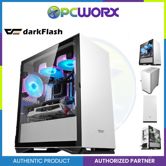 darkFlash DLM22 Minimalist Design, Fine Ventilation Performance, USB 3.0 Ready Micro ATX Gaming Case