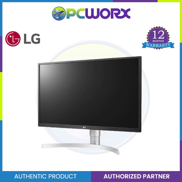 LG‎ 27UL550-W Class 4K UHD IPS LED HDR Monitor With Ergonomic Stand