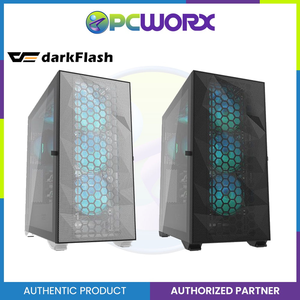 Darkflash DLX21 ATX Gaming Case Black