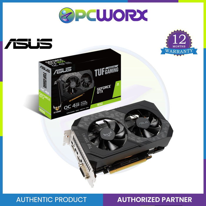 ASUS NVIDIA® GeForce® GTX 1650 TUF Gaming OC 4GB GDDR6