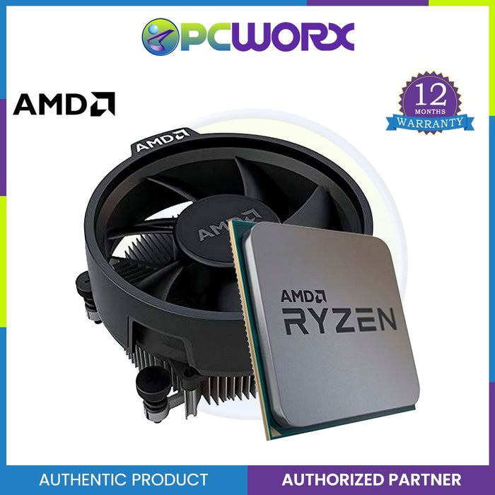 AMD Ryzen™ 3 4100 4-Core, 8-Thread Unlocked Desktop Processor with Wraith Stealth Cooler