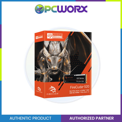 Seagate ZP1000GM3A002 1TB Firecuda 520 M.2 2280 PCIE SSD