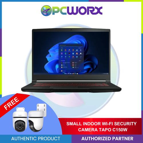 MSI GF63 Thin 11UC-1467PH i5-11260H+HM570 8GB 512GB 15.6" RTX3050 4GB Win11