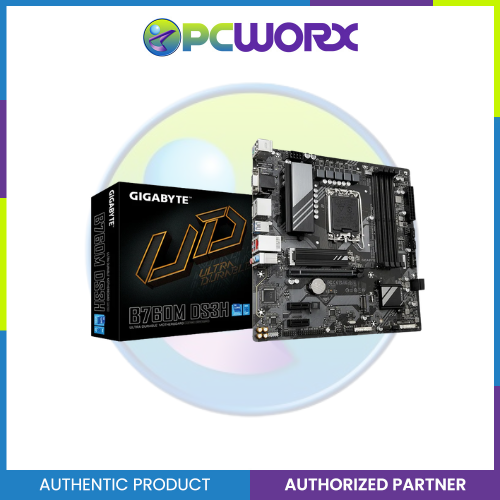 Gigabyte GA-B760M-DS3H DDR5 LGA1700 m-ATX