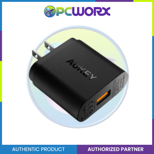 Aukey PA-T9 1-Port 18W QC 3.0 Wall Charger