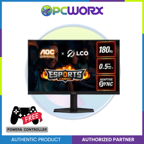 AOC 24G42E 23.8" IPS 180Hz FHD Adaptive-Sync Gaming Monitor