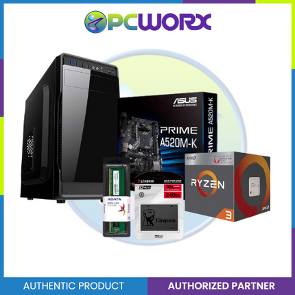 Lite Edge Mini Desktop (R3 3200G, 8GB, 240G, 700W)