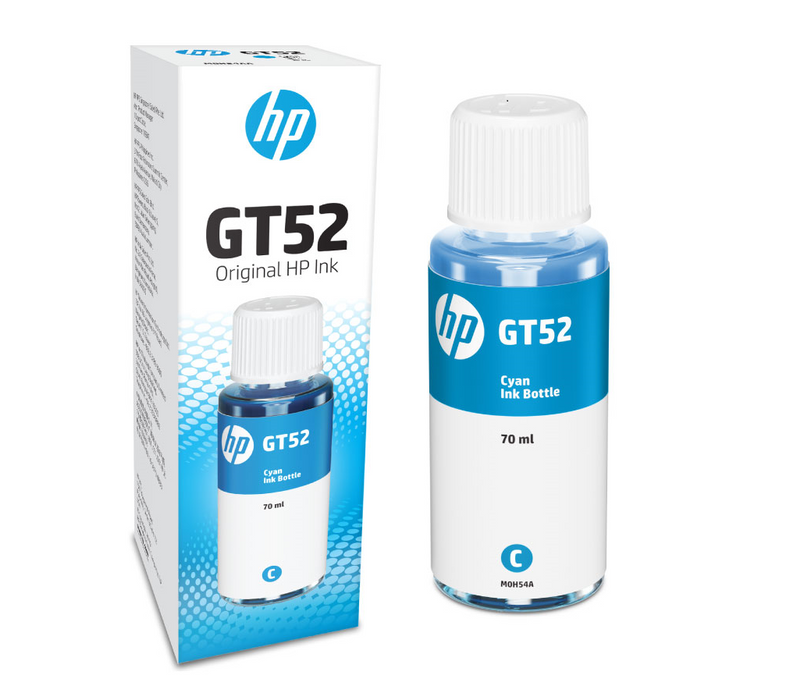 Hp GT53 Black & GT52 Cyan, Magenta, Yellow